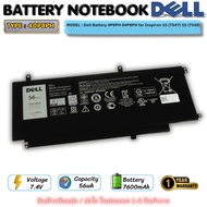 (ส่งฟรี ประกัน 1 ปี) แบตเตอรี่โน๊ตบุ๊ค 4P8PH for Dell Inspiron 15 7547 15 7548 Dell Vostro 14 5459