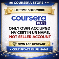 Coursera Plus with Own Name Cert