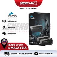 CARDO Packtalk Edge Duo Intercom Communication System Single Pack Bluetooth Headset Helmet Intercom 