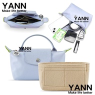 YANN1 Linner Bag, Storage Bags Portable Insert Bag,  Multi-Pocket Travel Felt Bag Organizer Longchamp Mini Bag