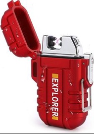Waterproof Lighter-Dual Arc Plasma Beam Lighter/USB Rechargeable/Windproof/No Butane/ Ideal Lighter 