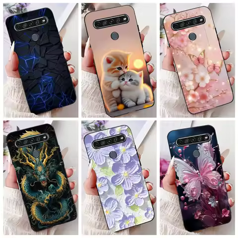 New Fashion Back Cover For LG K41S K51S 2020 Case For LG K40s 2019 LG K42 4G Phone Shell Cool Animal