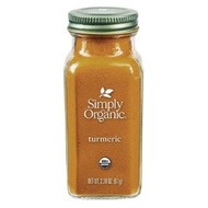 Simply Organic - 100%有機薑黃粉 67g (可配搭多種料理) 天然研磨調味粉 佐料 香料 有機香辛料[平行進口]