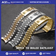 Apply To Rolex DATEJUST 20mm 21mm Stainless Steel Watch Strap