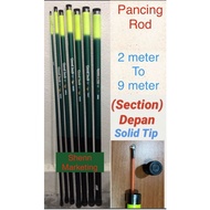 Pancing Rod (Puyu Rod)Solid Tip ,2M,3M,4M,5M,6M,7M,8M,9M............Pancing Rod