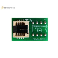 DFN8 to DIP8 Socket IC Chips Socket QFN8/WSON8/MLF8/MLP8/DFN8 to DIP8 for CH341A TL866Ii Plus RT809H