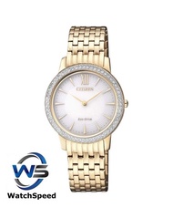 Citizen  Eco-Drive EX1483-84A EX1483-84 Solar Standard Analog Ladies / Womens Watch