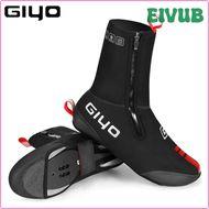 EIVUB 2024 Waterproof Windproof Fleece Cycling Road bike Shoes Covers Thermal Bicycle Overshoes Winter Road Bike Shoes Cover Protector LKJNV