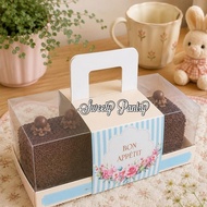 5PCS - FALIKA - mika box packaging mini Roll cake cake box Size 22.5x12.5x9cm