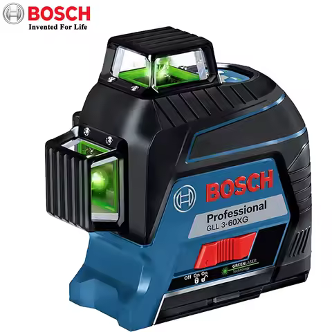 Bosch Laser Level GLL3-60 XG Professional 360 Auto Leveling Green 12-line Lasers Indoor And Outdoor