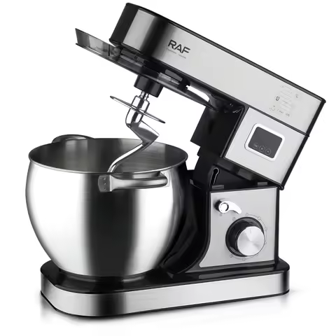 RAF Digital Readout 8L Stand Mixer 3 in 1 Dough Mixer Dough Kneading Stand Food Mixer With Digital D