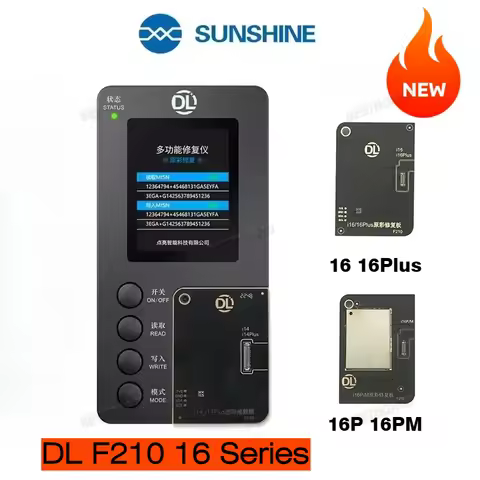 DL F210 True Tone Recovery Programmer for iPhone 7~16 PROMAX LCD Copy Display primitive Color Recove