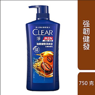 Clear 淨男士去屑洗髮乳 - 強韌健髮淨爽 750克