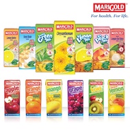 Marigold Fruit Drink 6pcs x250ml Air Kotak Soya/Teh Bunga/Lychee/ Longan/ Orange/ Apple/ Mango/ Grap