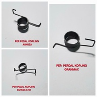 Clutch pedal spring, Clutch pedal spring for avanza, Espass, granmax