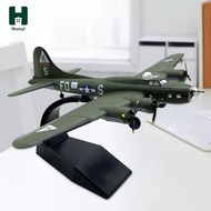 [Homyl] 1: 144 Alloy US B 17 Aircraft Model Miniature Multipurpose Durable Plane