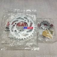 Front and rear wheel gears for Yamaha F1 cryoton F1z F1zr Jupiter z