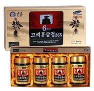 Korean 6 Years Red Ginseng Extract 365 Saponin Panax 240g x 4ea