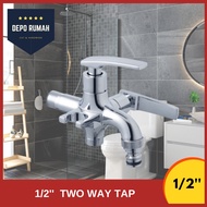 Kepala Paip Tandas Bidet / Bathroom / Laundry Faucet TWO WAY TAP