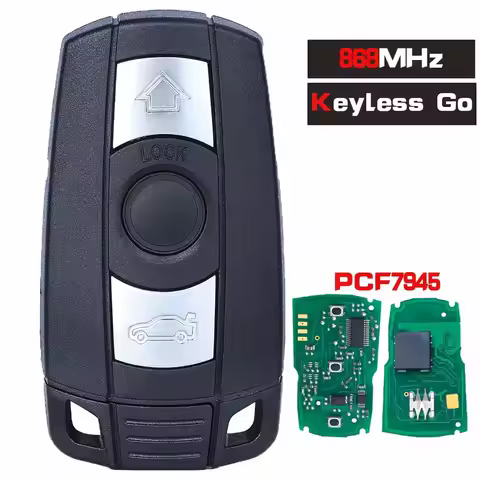 KEYDIY KR55WK49147,5WK49145 Keyless Go Smart Remote Key Fob 315MHz/868MHz PCF7953/PCF7945 for BMW 3