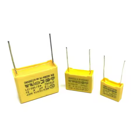 Safety Capacitor MKP X2 275V AC 0.01UF 0.022UF 0.033UF 0.047UF 0.068UF 0.1UF 0.15UF 0.22UF 0.33UF 0.
