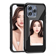 iPhone Full Range nfc Ink Screen Phone Case Four-Color Metal Frame Fashion 2025 PIB3