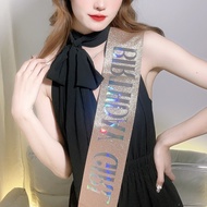 BIRTHDAY Sash Crown Sign Girl