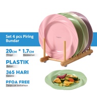 freemir Piring Bundar Set isi 4 pcs