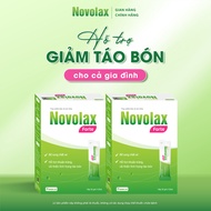 Chất xơ hòa tan Novocare Novolax Forte hỗ trợ nhuận tràng hỗ trợ cải thiện táo bón cho cả gia đình