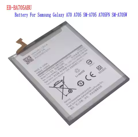 1x 4500mAh Replacement Battery EB-BA705ABU For Samsung Galaxy A70 A705 SM-A705 A705FN SM-A705W Phone