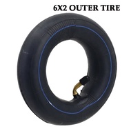 Electric scooter with 6-inch 6x2 tire wheels, electric scooter F0 inflatable tire wheels