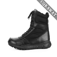 รองเท้าคอมแบท Cqb. SWAT ฮูดรูปหมาป่าตะวันออกรองเท้าต่อสู้น้ำหนักเบาการดูดซับแรงกระแทกรองเท้าบูทกลางแ