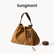 Songmont Yamashita Has Songmont Series Tote Suede Garbage Bag Female Large Capacity Stray Bag 24 Aut