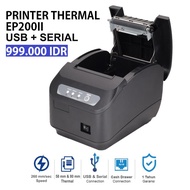 Ep200ii THERMAL PRINTER POST (USB+RS232 SERIAL) AUTO CUTTER 80MM