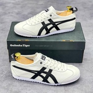 Beautiful Onisuka Tiger Tokuken White Black Sneakers, Tiger Tokuten White Black