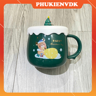 Ly Cốc sứ cốc quà tặng Noel Giáng Sinh 24/12 cao cấp kèm hộp quà