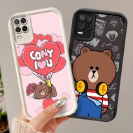ST5 Brown Bear Casing for Realme 8 8S A54 Pro 5G Phone Case