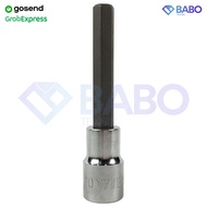 MATA Hex BIT SOK KEY EYE 1/2" 10x100 mm L HEX BIT SOCKET LONG KEY