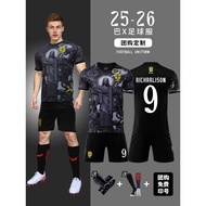 2526 Brazil Special Edition Jersey Black Football Jersey Suit Men's Customized Football Jersey Custo