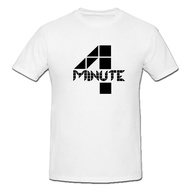 4 MINUTE Tshirt Unisex 100% High Quality Cotton