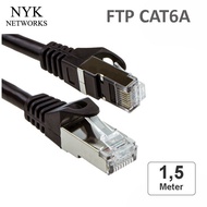 NYK Cat6a LAN Cable 1.5Meter FTP Outdoor Cat 6a Ethernet Cable