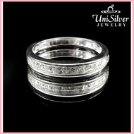 ▤ ◐ Unisilver 925 Thin Band Ladies Ring (RS291-2001)