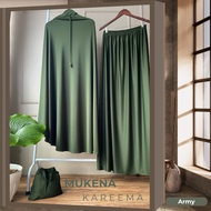 MAYSARON Mukena Dewasa Jumbo Khadijah Menutup Dagu Jersey Premium Polos Calista Series