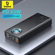 Baseus 30000mAh 65W Powerbank Fast Charger Support Laptop Powerbank Phones Digital Display Power Ban