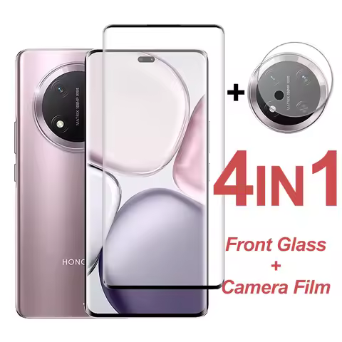 For Honor Magic7 Lite Glass Honor X9c Screen Protector Full Cover Tempered Glass Protective Phone Ca