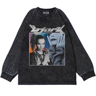 Patternmerch "bjork homage bootleg" Oversize T-Shirt | Oversized Longsleeve | Washing tee | T-shirt