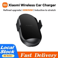 【SG Local】Xiaomi Car Charger 30W/50W Max Fast Charger Dual 360° Adjustable Wireless Charger Phone Ch