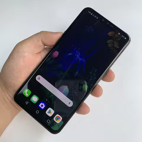 Original LG V50 ThinQ V500N V450VM 5G Mobile Phone 6GB +128GB NFC 6.4'' OLED 12MP+16MP+8MP+5MP Finge