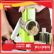 MESIN FRUIT VEGETABLE SLICER VEGETABLE CUTTER VEGETABLE MACHINE KITCHEN VEGETABLE GRAINER MULTIPURPO