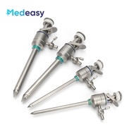 Laparoscopic Reusable Surgical Trocar and Cannula 5mm 10mm 12mm 15mm Laparoscopy Trocar Flip Cross M